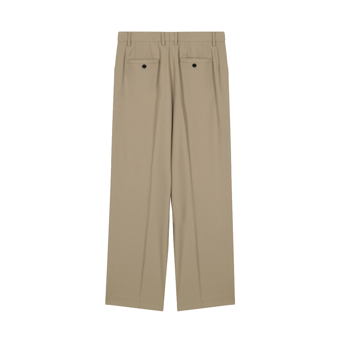 지오송지오 컬렉션 원턱 세미와이드 팬츠 카멜 BI2PT266CA(ZIOSONGZIO COLLECTION One Tuck Semi Wide Pants Camel) - 2