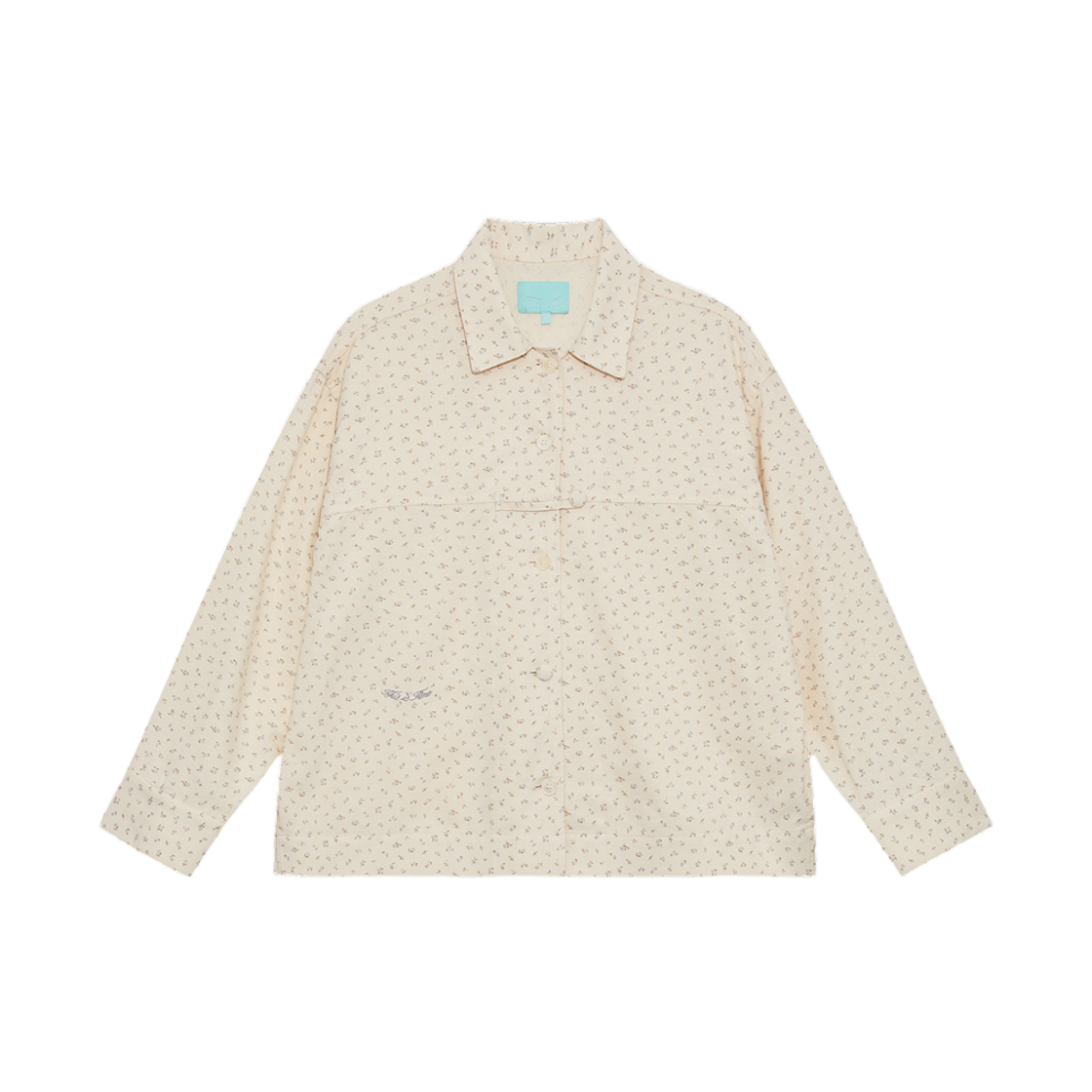 디스이즈파인 파자마 오버셔츠 플로럴(THIS IS FINE Pajama Overshirt Floral)