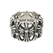 Chrome Hearts Cemetery Ring Silver