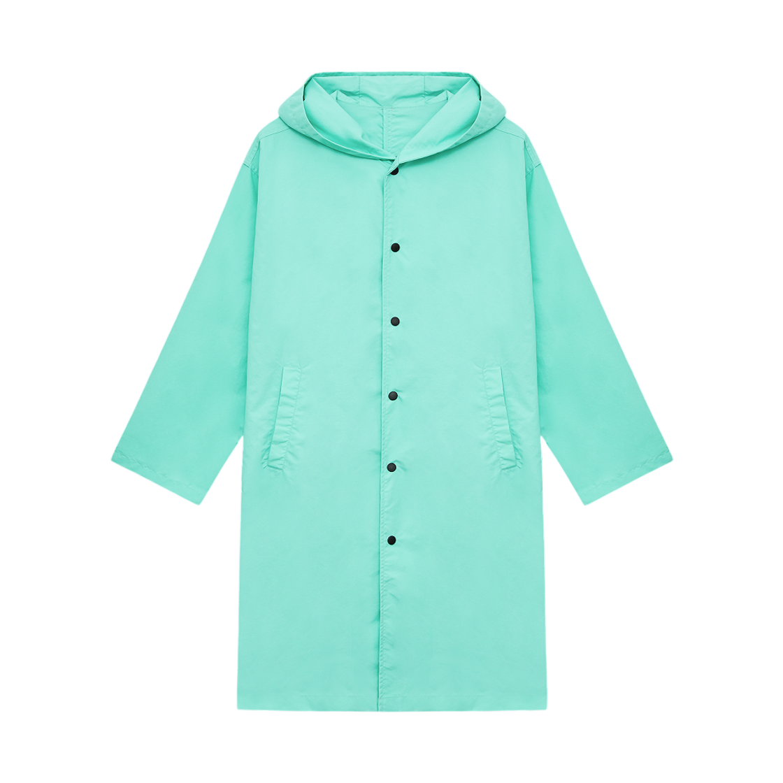 디스이즈파인 후디드 싱글 코트 티프블루(THIS IS FINE Hooded Single Coat TIF Blue) - 3