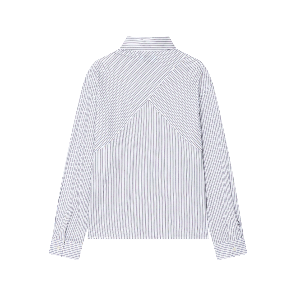 웨이비니스 호라이즌 스트라이프 셔츠 블랙(Waviness Horizon Stripe Shirts Black) - 2