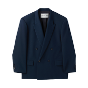 Recto Fluid Double Suit Jacket Dark Navy
