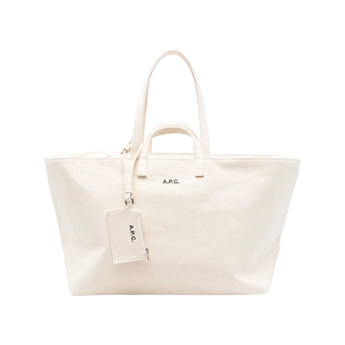 COHMP-F67046-AAD A.P.C. Le Drummer Toile Bag Ecru