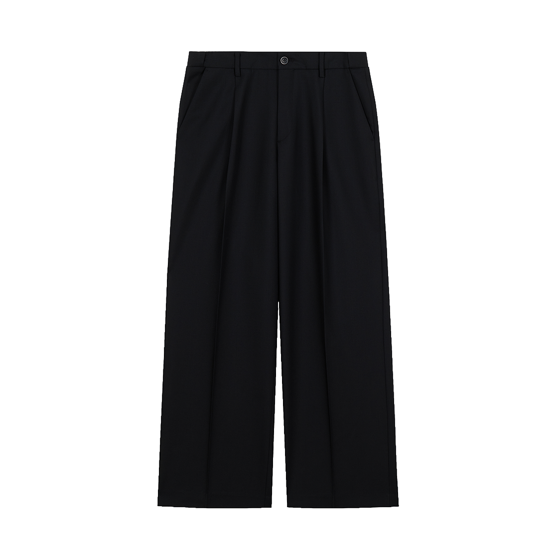 지오송지오 컬렉션 와이드 마르조또 팬츠 블랙 BI2PT251BK(ZIOSONGZIO COLLECTION Wide Marzotto Pants Black)