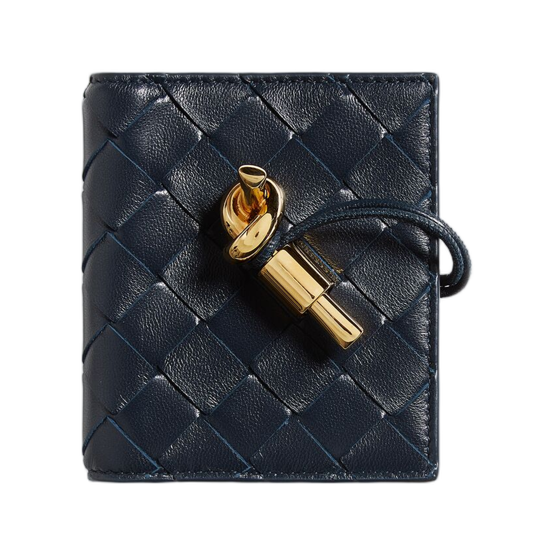 보테가 베네타 안디아모 플랩 카드 케이스 미드나잇(Bottega Veneta Andiamo Flap Card Case Midnight)