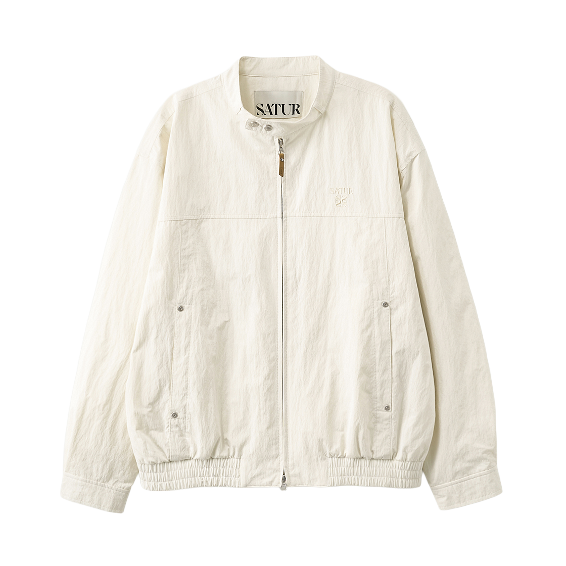 세터 바이커 블루종 자켓 크림(SATUR Biker Blouson Jacket Cream)
