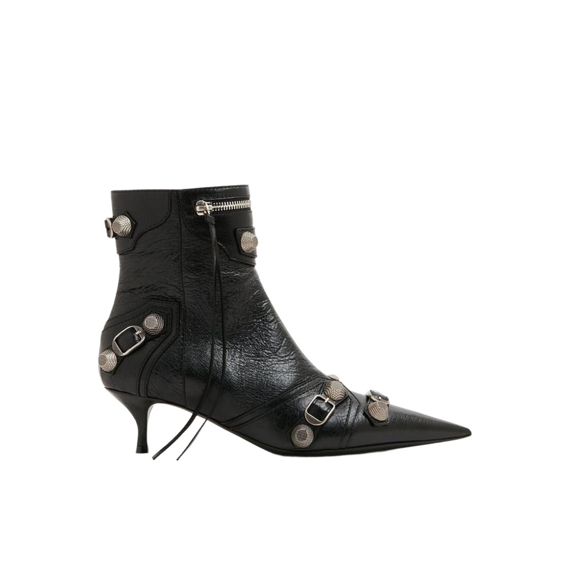 (W) 발렌시아가 카골 앵클 부츠 블랙((W) Balenciaga Cagole Ankle Boots Black) - 1