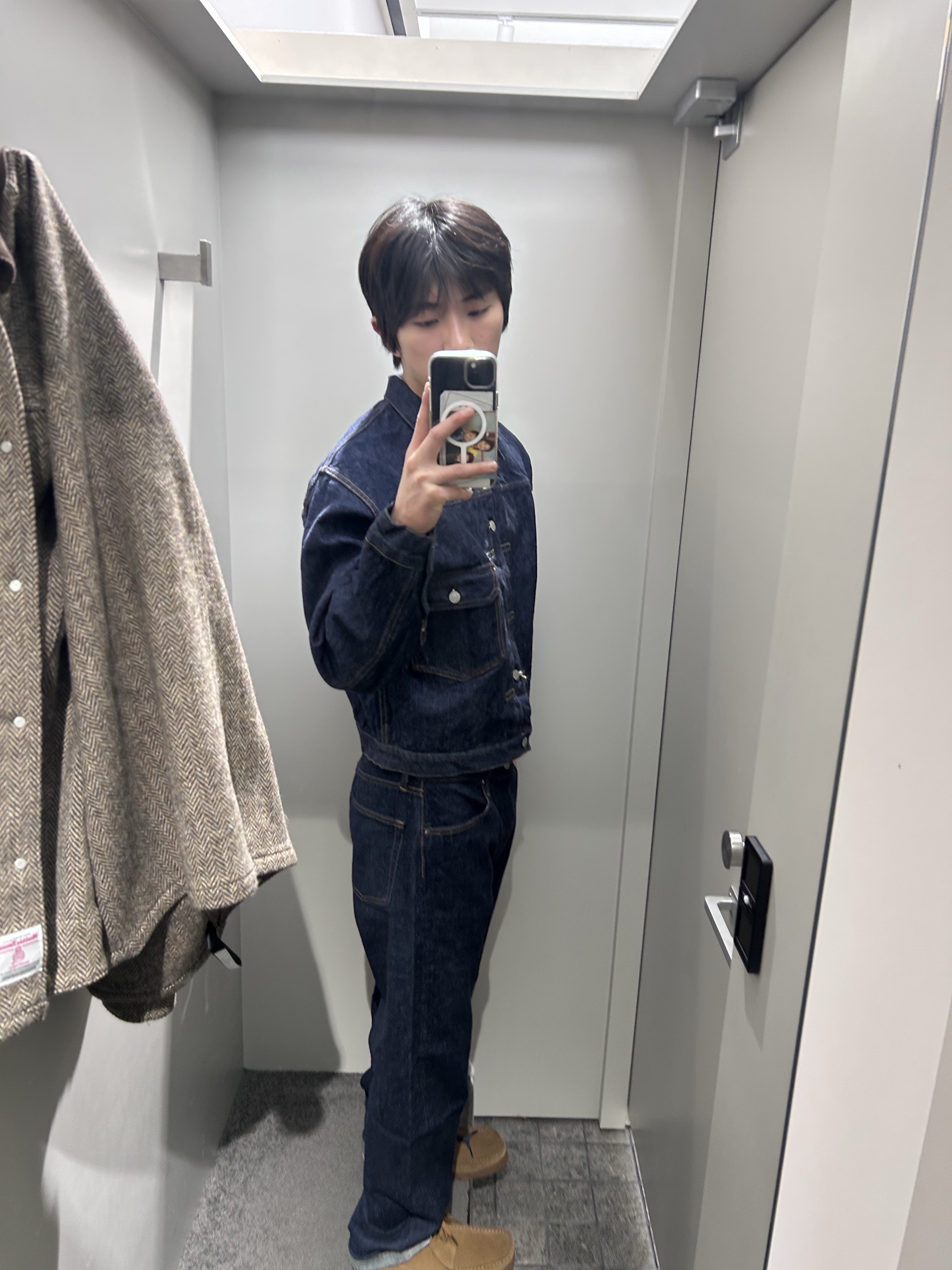 Orslow Type1 40'S Pleated Front Blouse One Wash 81 - 25FW 착용 스타일 - 2