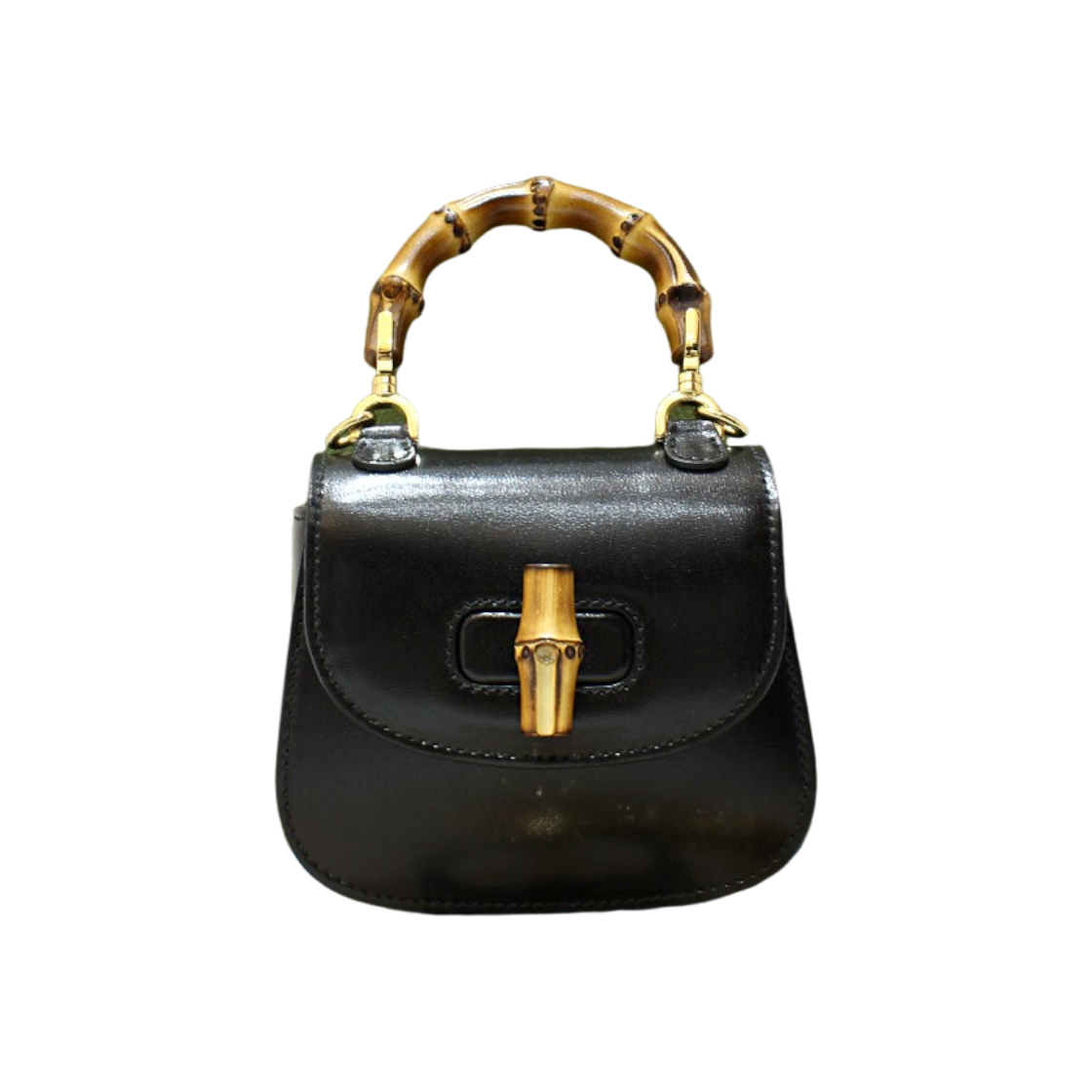 ITHN9BEKNK58 Gucci Bamboo 1947 Nano Top Handle Bag 760246