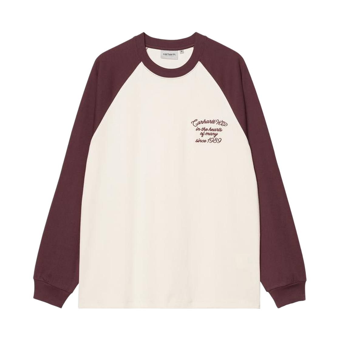 I035444-38Z-XX Carhartt WIP Long Sleeve Alston T-Shirt Wax Rondo