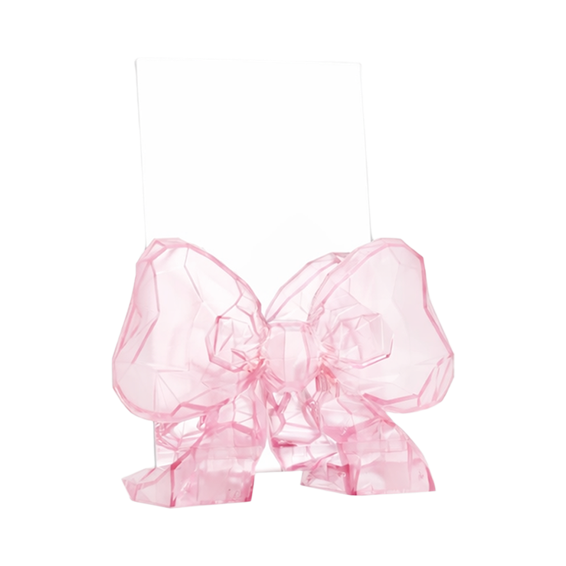 블루밍테일 리본 탁상 거울 핑크(Bloomingtale Ribbon Desk Mirror Pink)