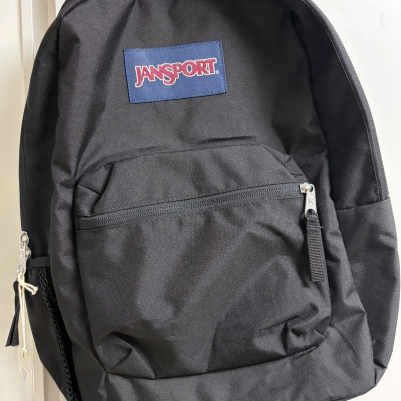 Jansport Superbreak Plus Backpack Black 착용 스타일