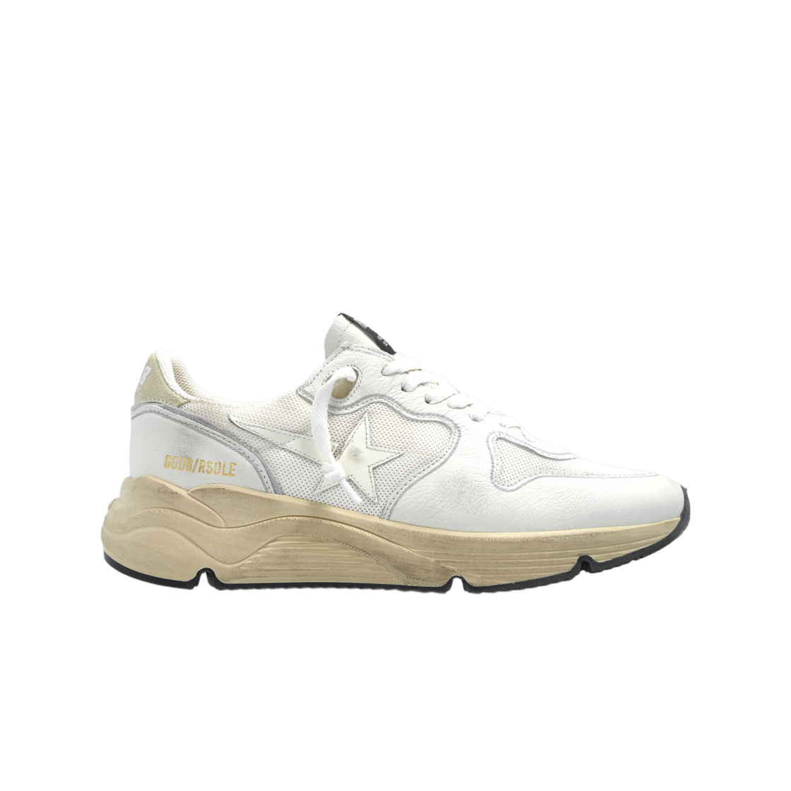 GWF00126-F007481-10359 (W) Golden Goose Running Sole Sneakers White