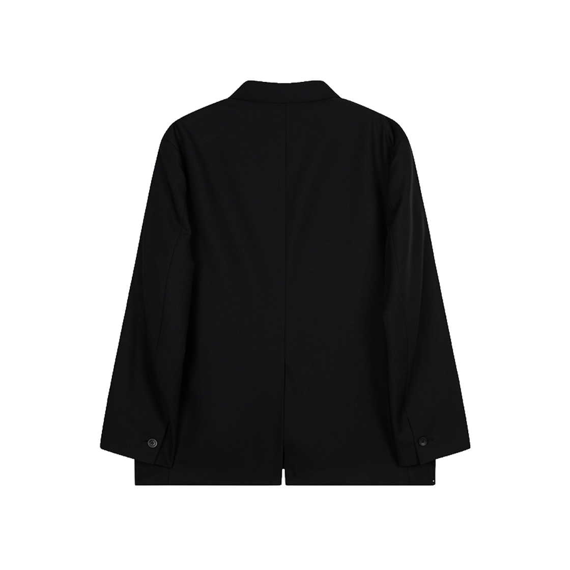 지오송지오 컬렉션 더블 브레스티드 오버사이즈 마르조또 자켓 블랙 BI2JK251BK(ZIOSONGZIO COLLECTION Double Breasted Oversize Marzotto Jacket Black) - 2