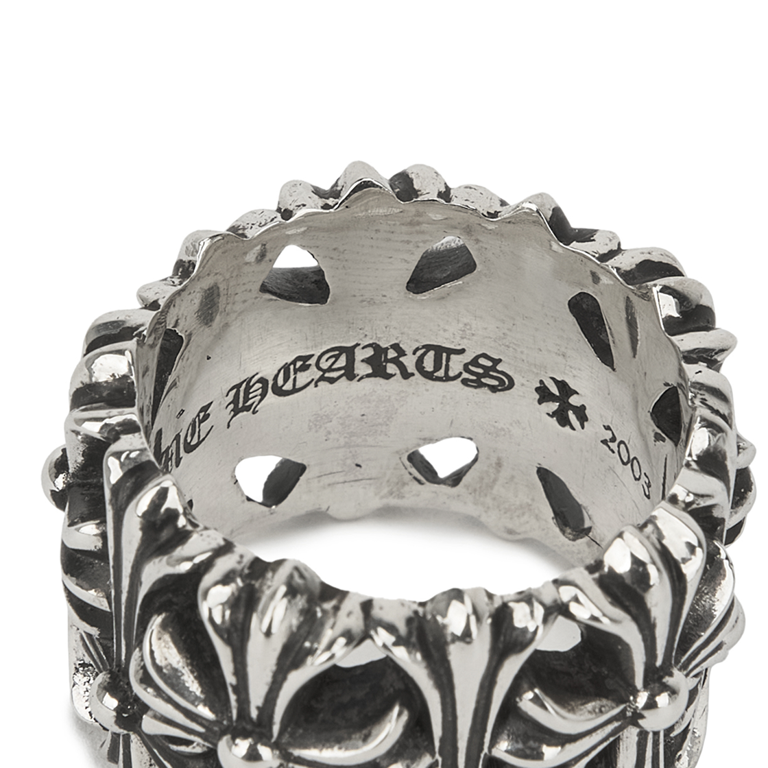 크롬하츠 세메터리 링 실버(Chrome Hearts Cemetery Ring Silver) - 5