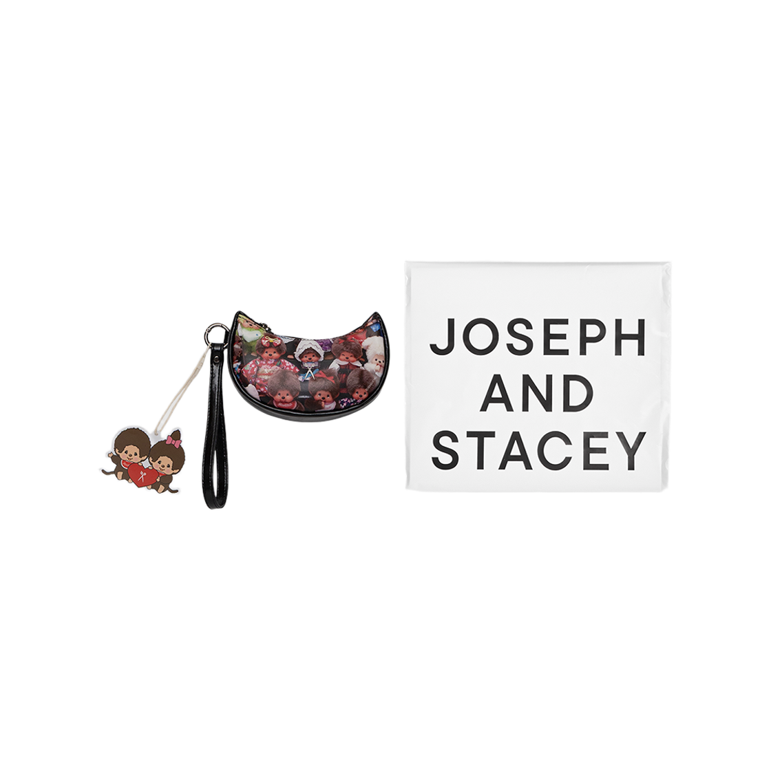 [KREAM 단독][사은품증정] 조셉앤스테이시 빕 파우치 팀 몬치치 블랙([KREAM 단독][사은품증정] JOSEPH&STACEY Bib Pouch Team Monchhichi Black) - 3