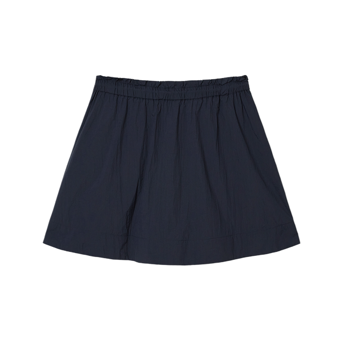 [사은품 증정] 세터 우먼 로고 스트링 나일론 플레어 스커트 네이비([사은품 증정] SATUR W Logo String Nylon Flare Skirt Navy) - 2