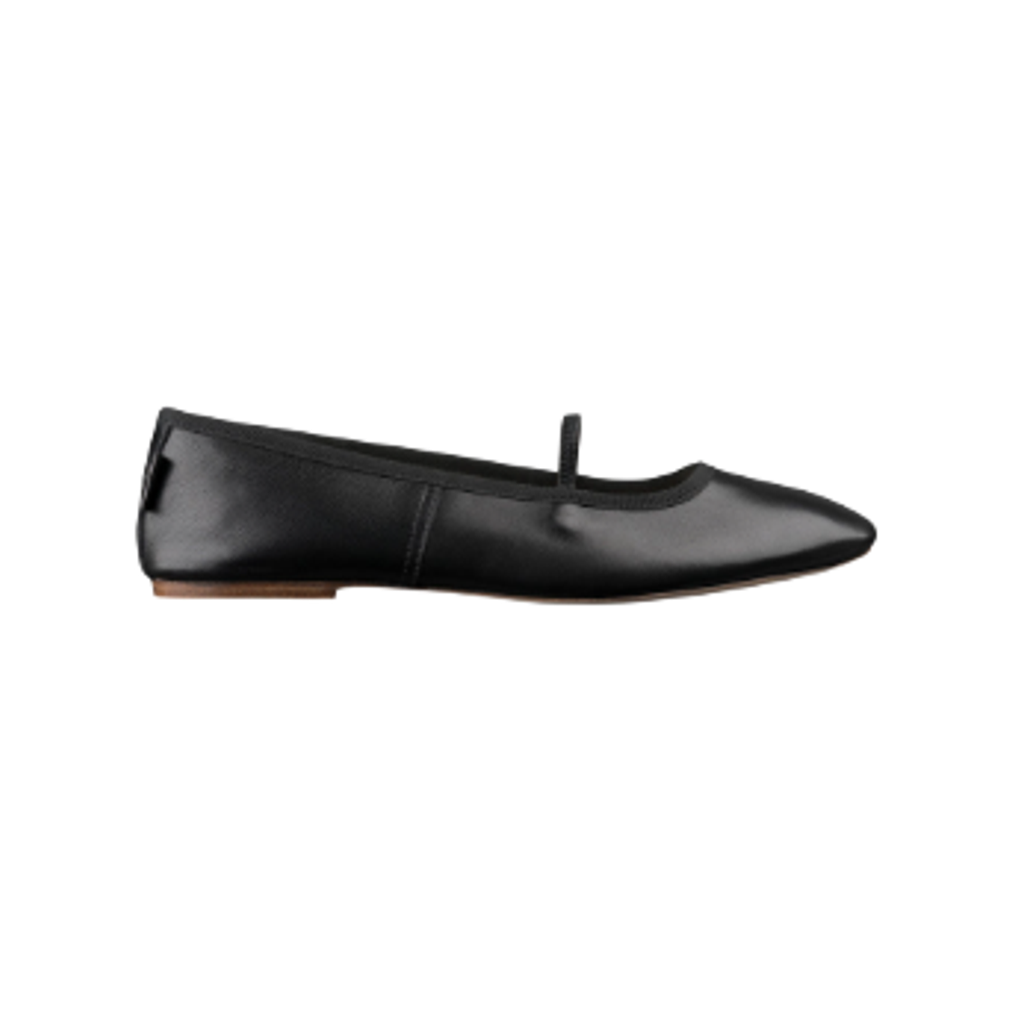(W) 아페쎄 스완 발레 플랫 블랙((W) A.P.C. Swan Ballet Flats Black)