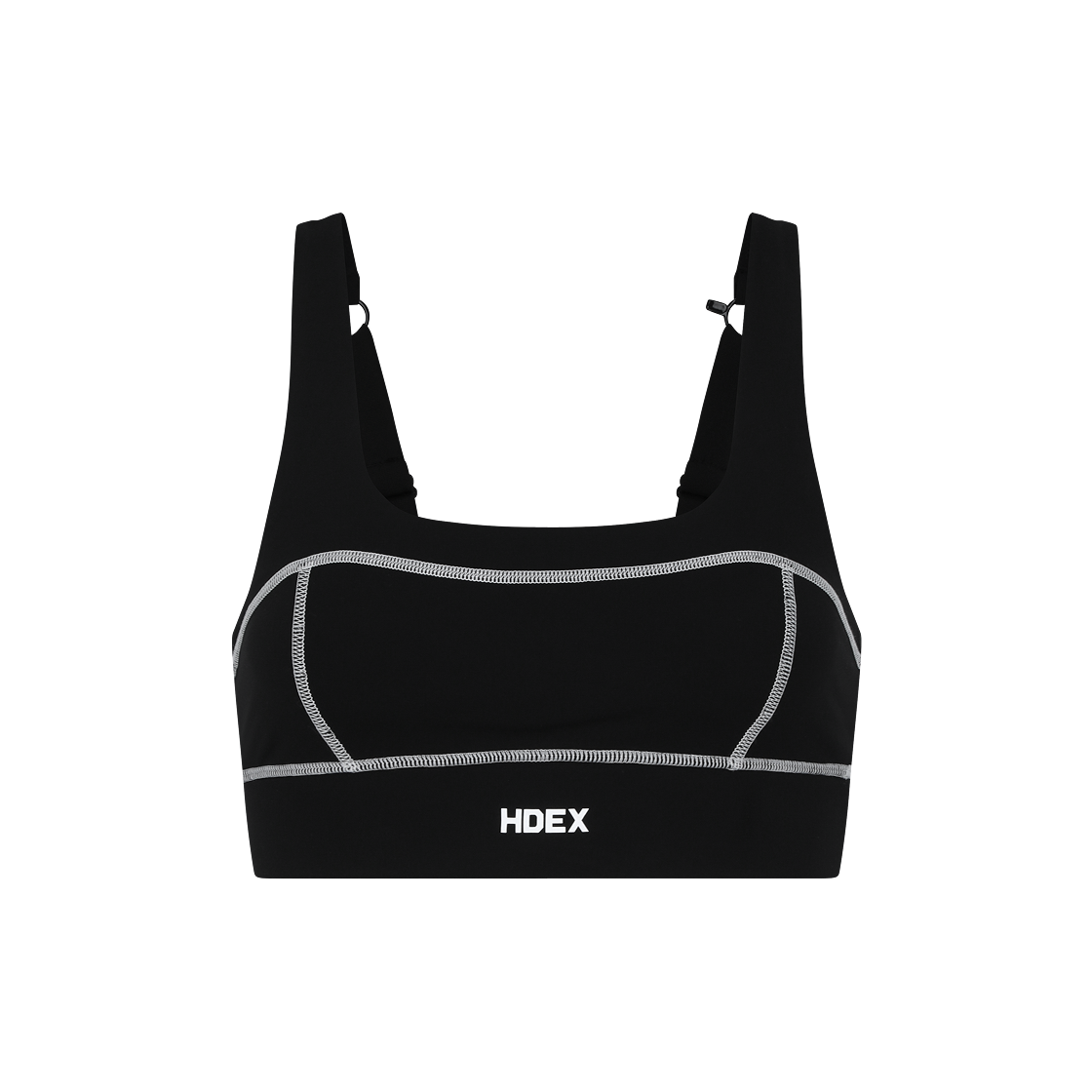 H1AM1WSBT050BK HDEX Expert Stitch Line Bra Top Black