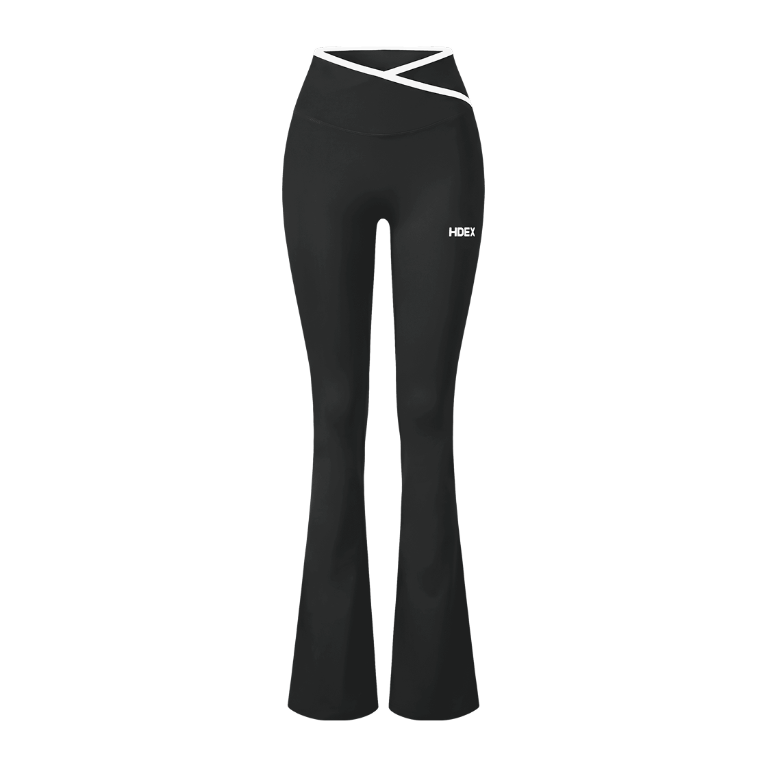 H1AM1WSLL020BK HDEX Support Cross Bootcut Leggings Black