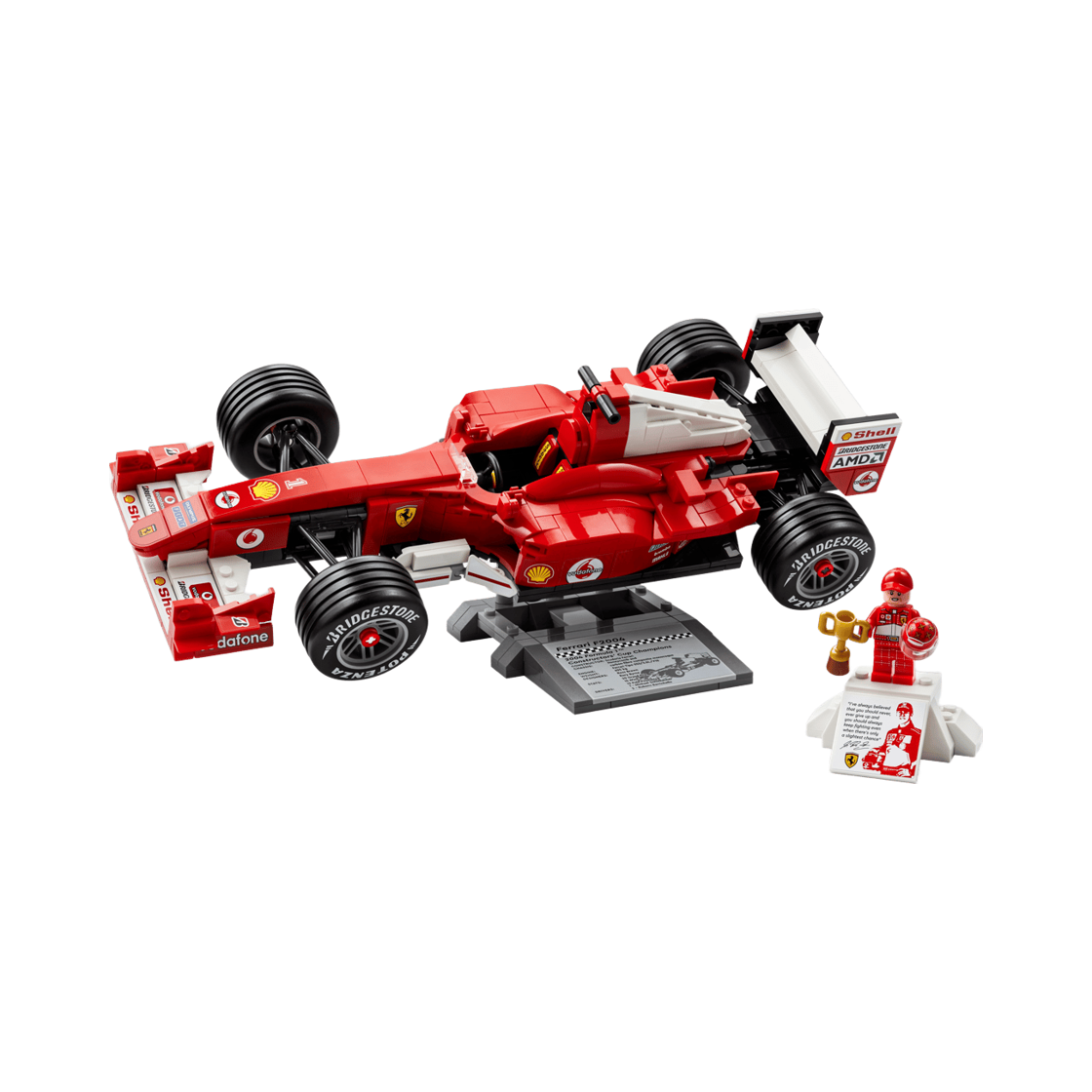 레고 아이콘 페라리 F2004와 미하엘 슈마허(Lego Icons Ferrari F2004 & Michael Schumacher) - 1