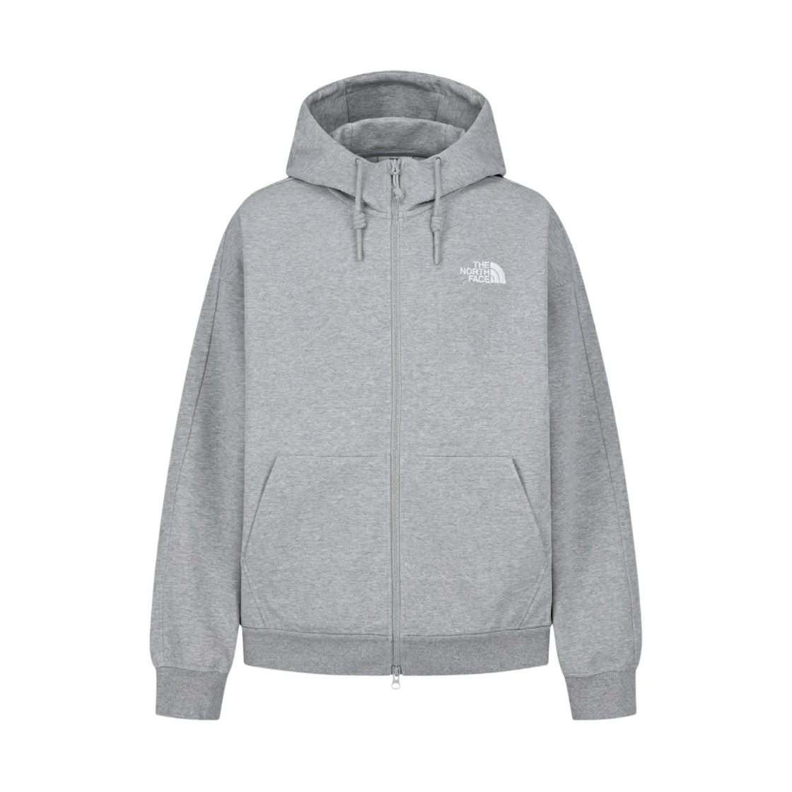 NJ5JS03K The North Face White Label Aptos Training Jacket Melange Grey