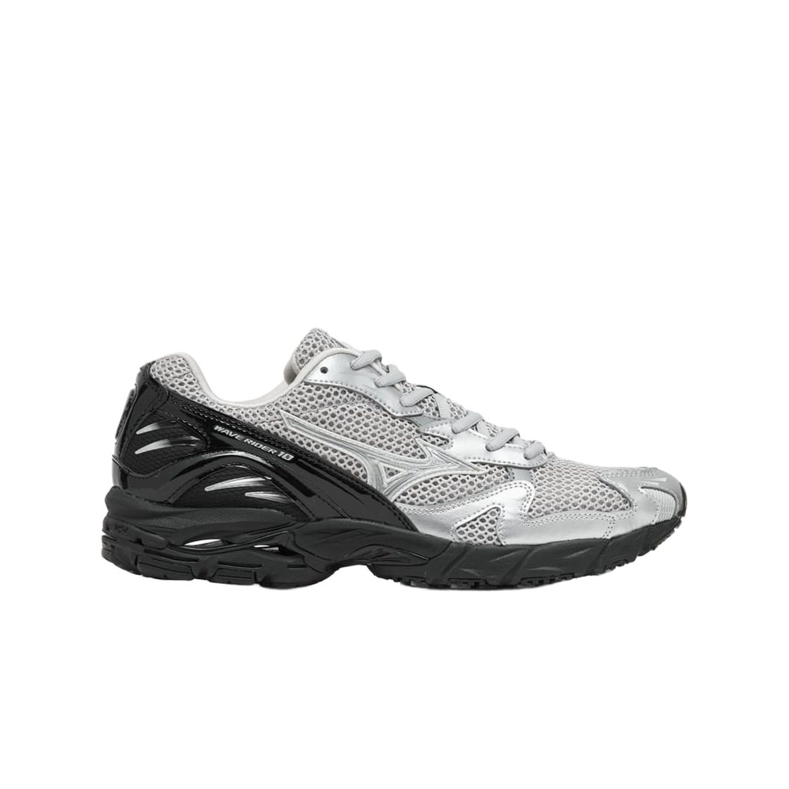 미즈노 웨이브 라이더 10 그레이 실버(Mizuno Wave Rider 10 Grey Silver) - 1