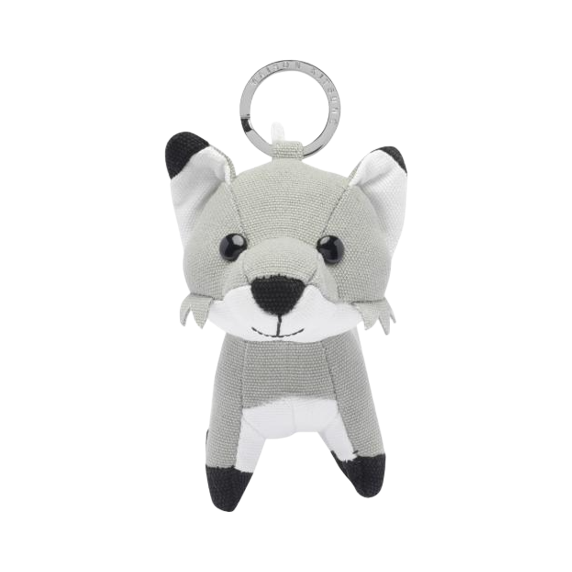 OW06906WW0107-0094 Maison Kitsune Fox Bag Charm Grey