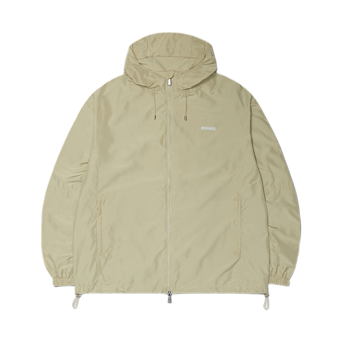 노매뉴얼 페논 윈드락 자켓 샌드 그레이(NOMANUAL Penon Windlock Jacket Sand Gray)