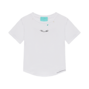 THIS IS FINE Baby Cropped Tee White