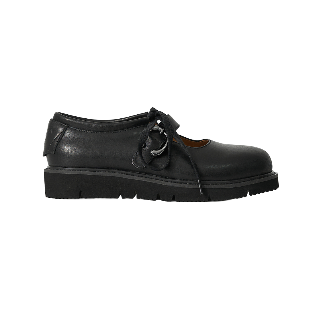 SA261WAS01BLK0 SATUR Luna Strap Mary Jane Loafer Black
