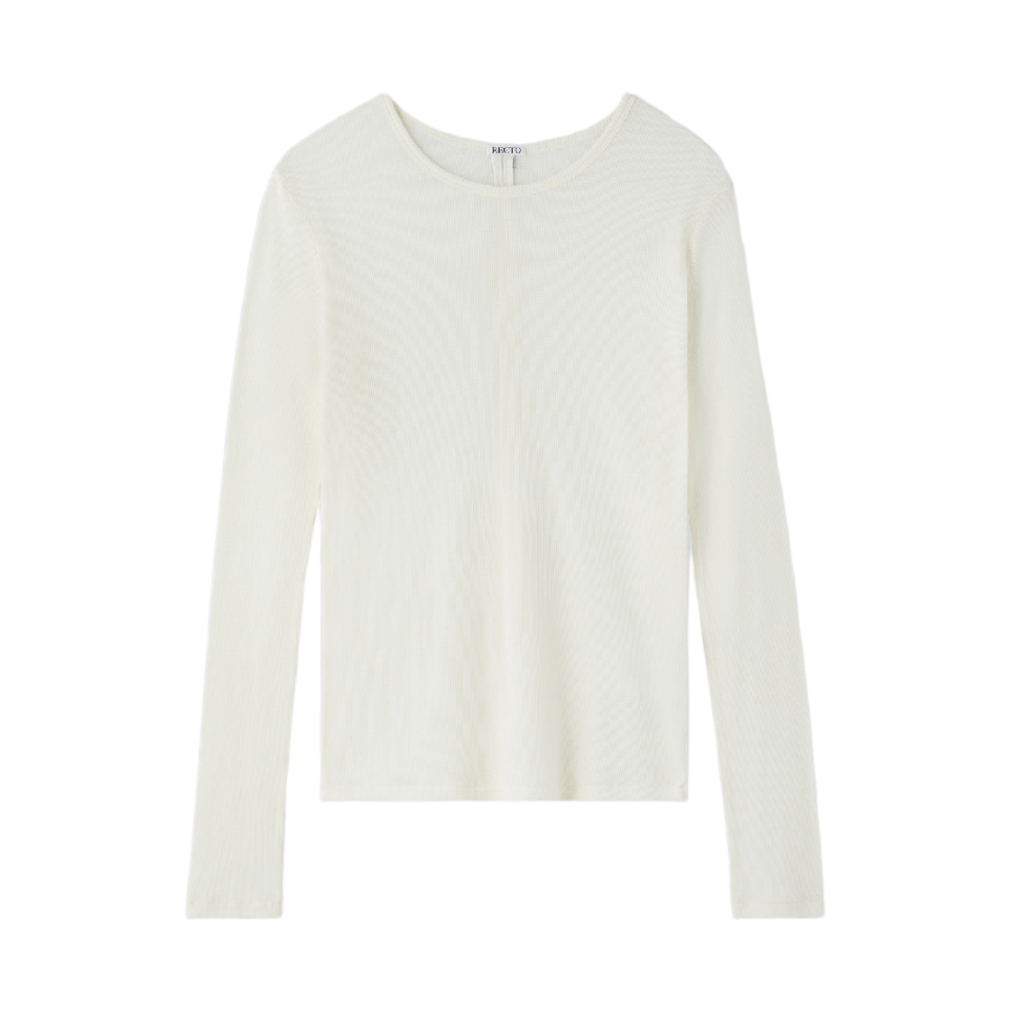렉토 캐시미어 블렌드 롱슬리브 탑 크림(Recto Cashmere Blend Long-Sleeve Top Cream)
