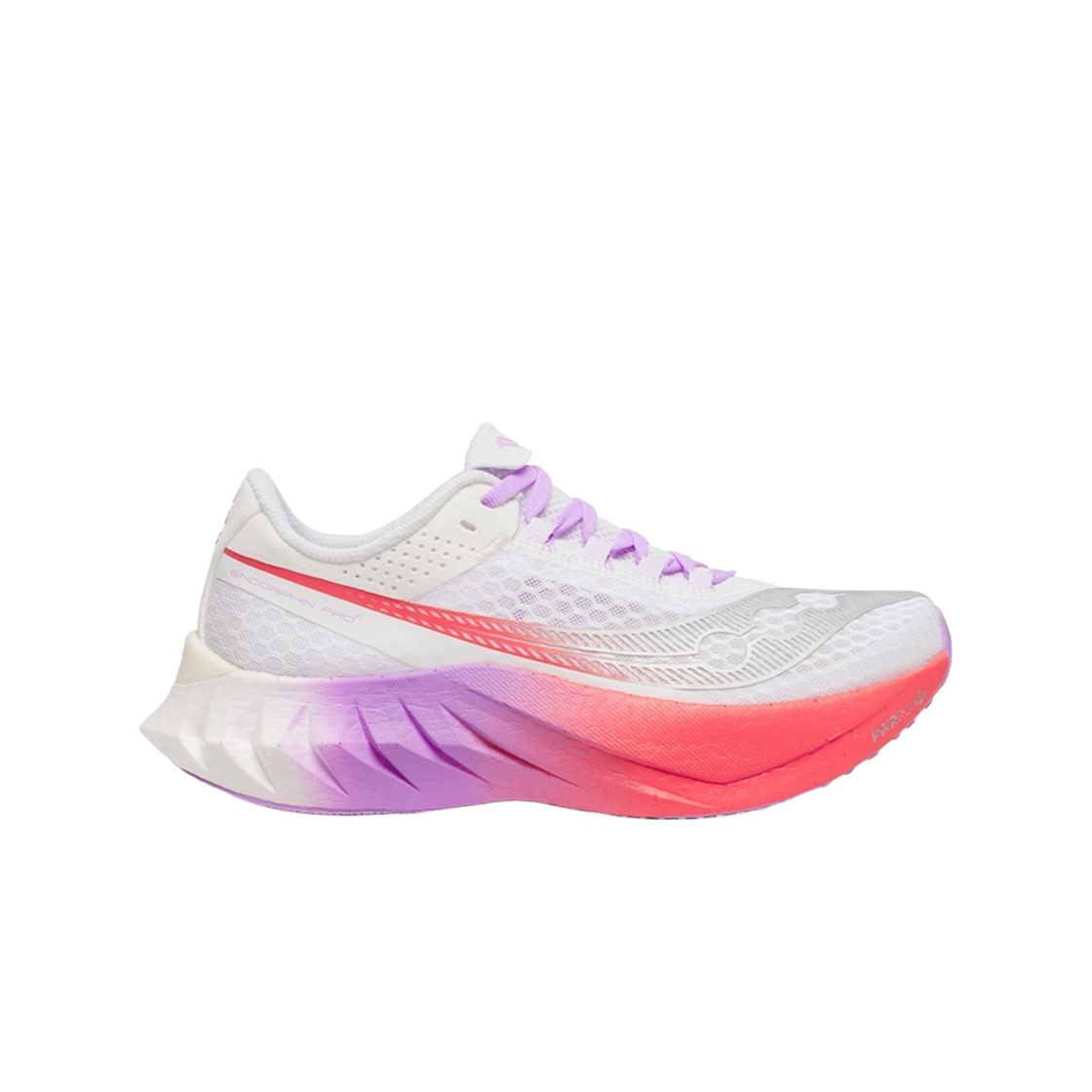 (W) 써코니 엔돌핀 프로 4 화이트 크로커스((W) Saucony Endorphin Pro 4 White Crocus) - 1