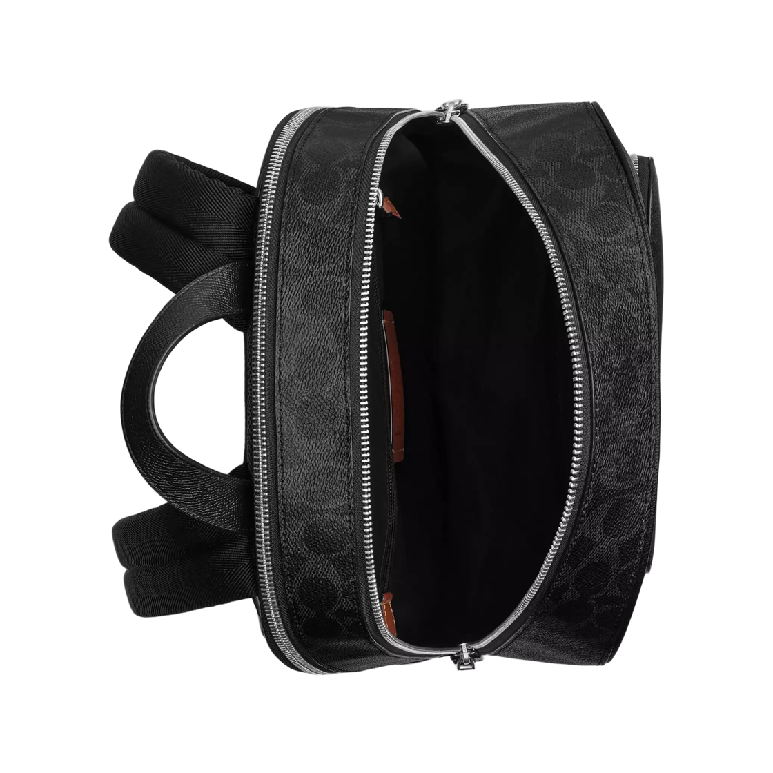 코치 시그니처 캔버스 웨이드 백팩 블랙 시그니처(Coach Wade Backpack in Signature Canvas Black Signature) - 3