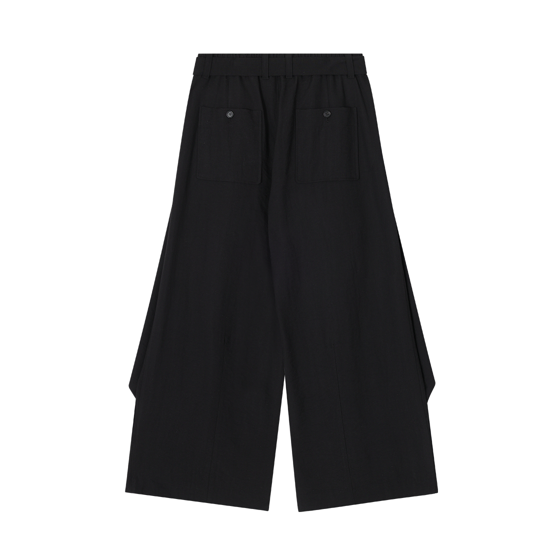 송지오 컬렉션 바이어스 드레이프 팬츠 블랙(SONGZIO COLLECTION Bias Drape Pants Black) - 2