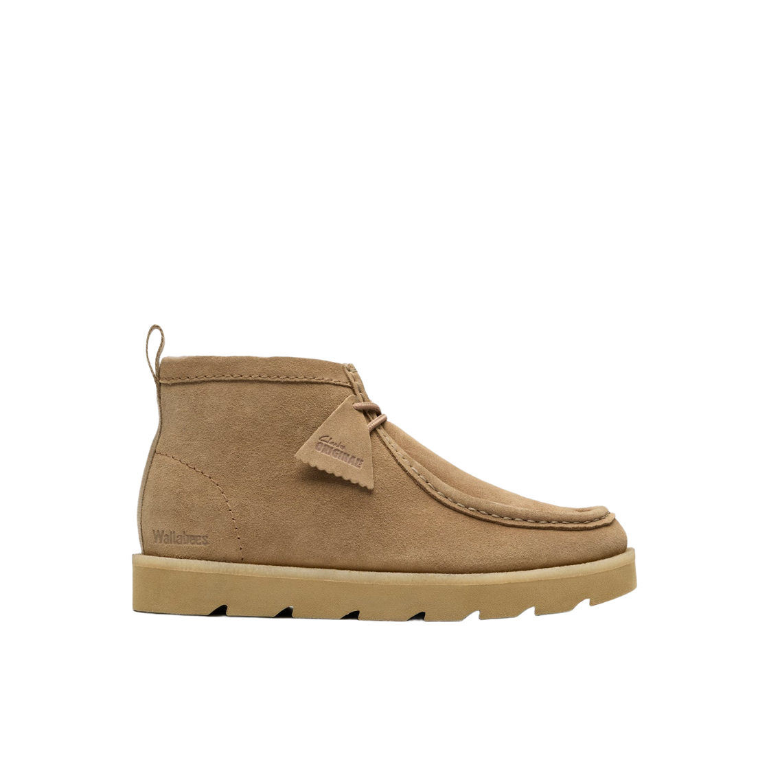 261-82503 Clarks Meare Walla Boot Dark Sand Warmlined