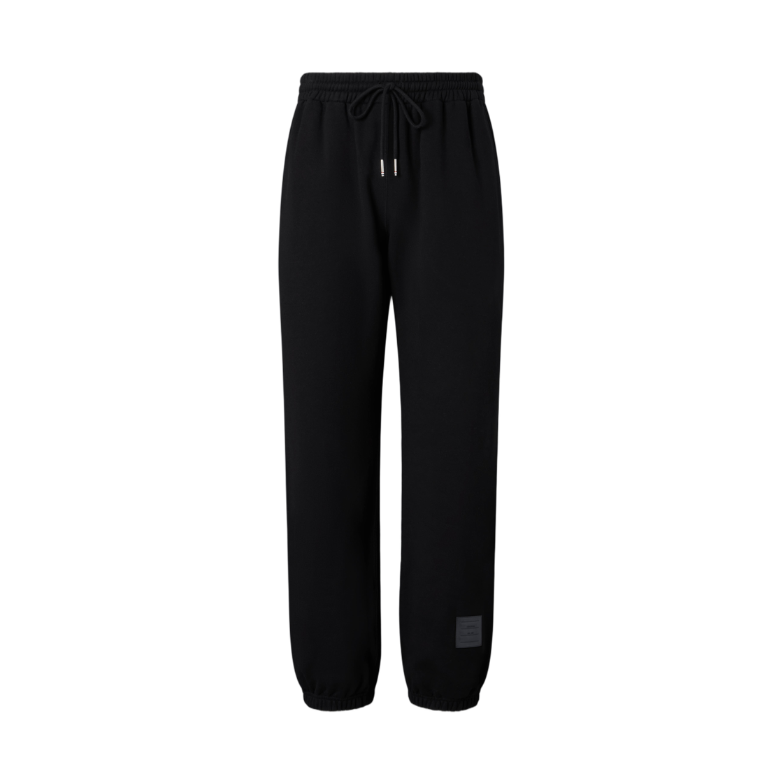 톰브라운 루프백 저지 릴렉스드 스웨트팬츠 블랙(Thom Browne Loopback Jersey Relaxed Sweatpants Black)
