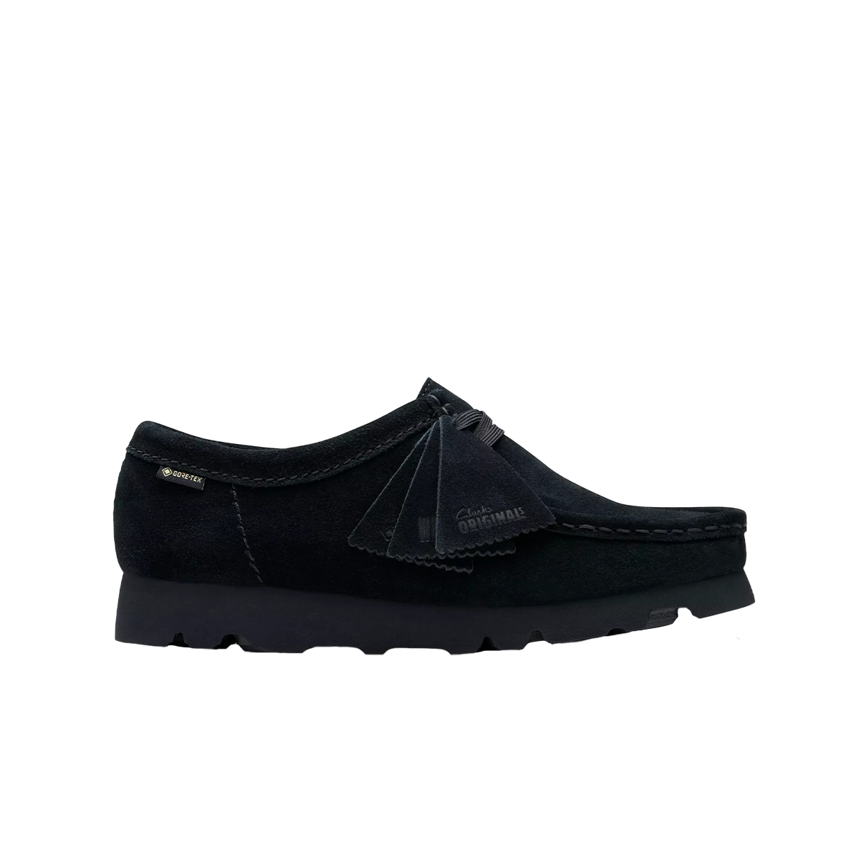 클락스 우먼 왈라비 고어텍스 블랙 스웨이드 - 26SS(Clarks Women Wallabee GTX Black Suede - 26SS)