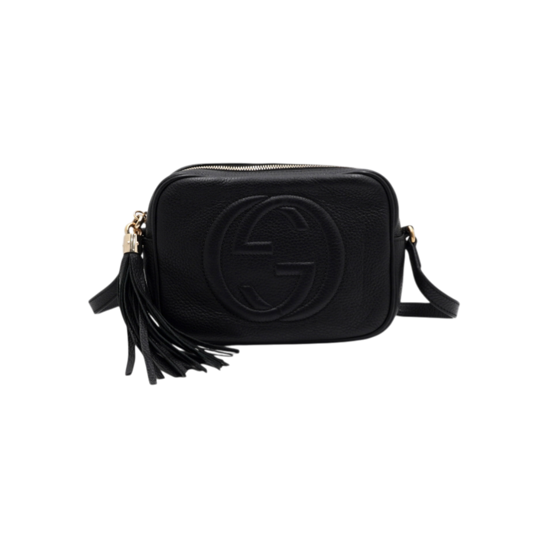 구찌 308364 블랙 소호 스몰 디스코 숄더백 겸 크로스백aa61657(Gucci Soho Small Disco Shoulder Bag in Black) - 1