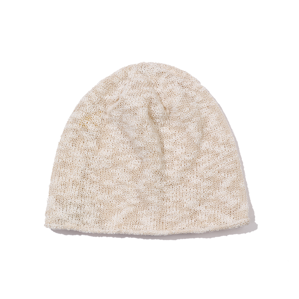 메인부스 버튼 터번 비니 아이보리(MAINBOOTH Button Turban Beanie IVORY) - 2