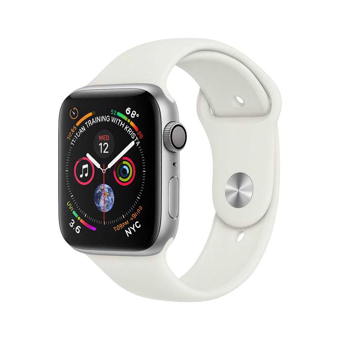 [B등급] 리퍼비시 애플워치 4 40mm GPS 실버 알루미늄 케이스([B등급] Refurbished Apple Watch Series 4 40mm GPS Silver) - 1