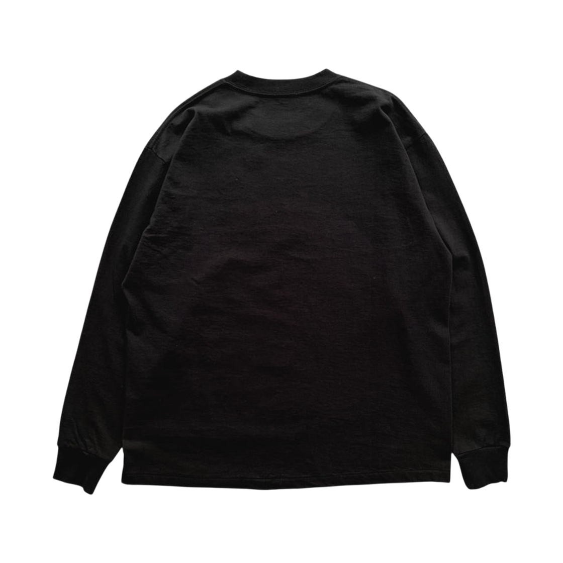 코모리 코튼 저지 롱슬리브 티셔츠 블랙 - 26SS(Comoli Cotton Jersey Long Sleeve T-Shirt Black - 26SS) - 2