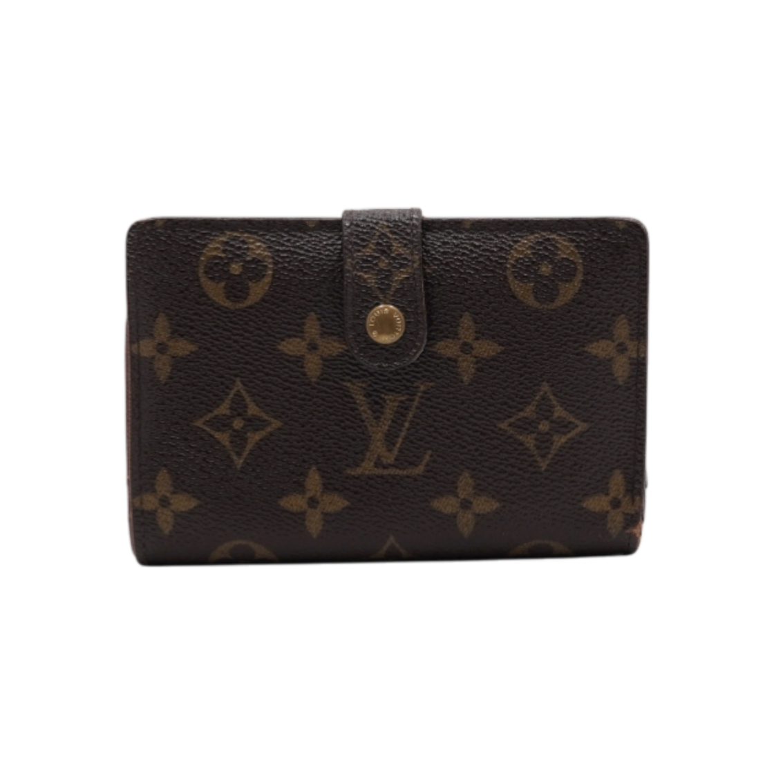 ITD26FD4D8FP Louis Vuitton Monogram Canvas French Purse Wallet