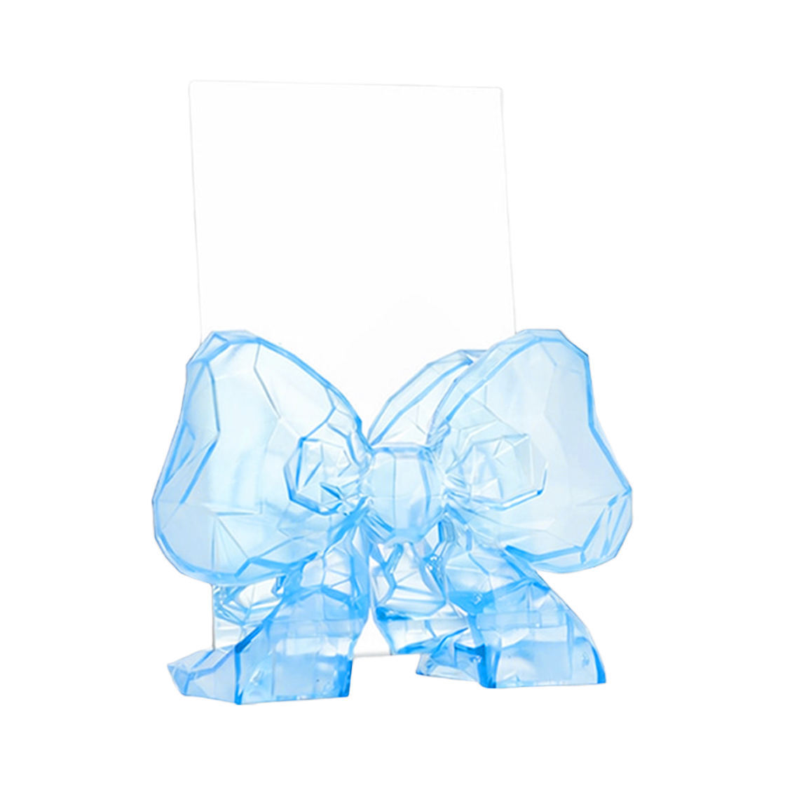 블루밍테일 리본 탁상 거울 블루(Bloomingtale Ribbon Desk Mirror Blue)