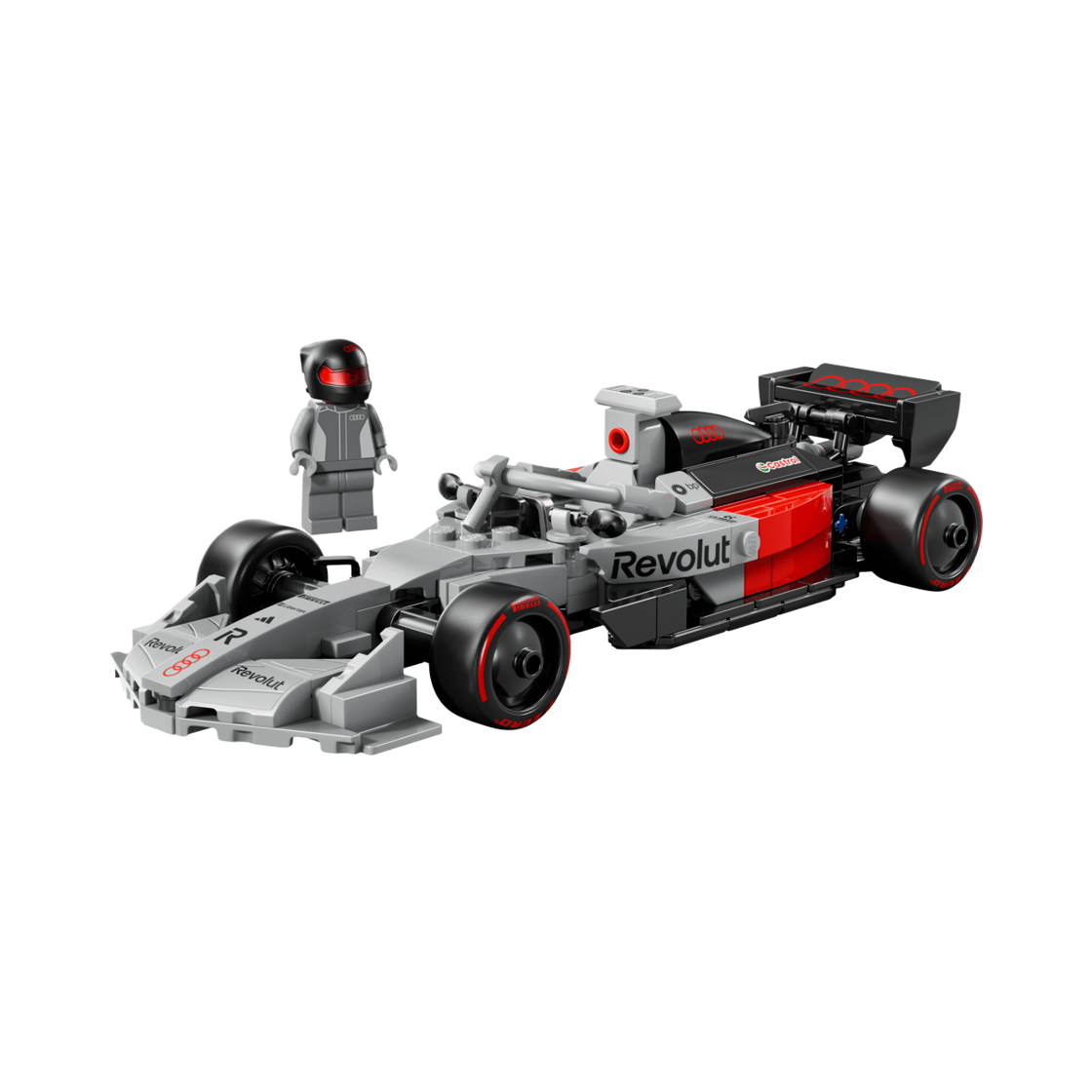 레고 스피드 챔피언 아우디 레볼루트 F1 팀 R26 레이스카(Lego Speed Champions Audi Revolut F1 Team R26 Race Car) - 1