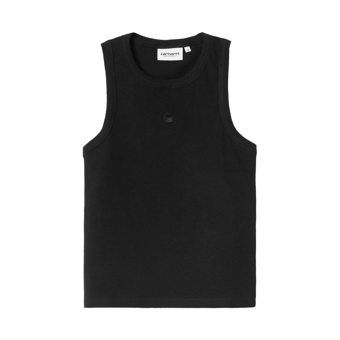 (W) 칼하트 WIP 에이 셔츠 블랙((W) Carhartt WIP Philips A-Shirt Black) - 1