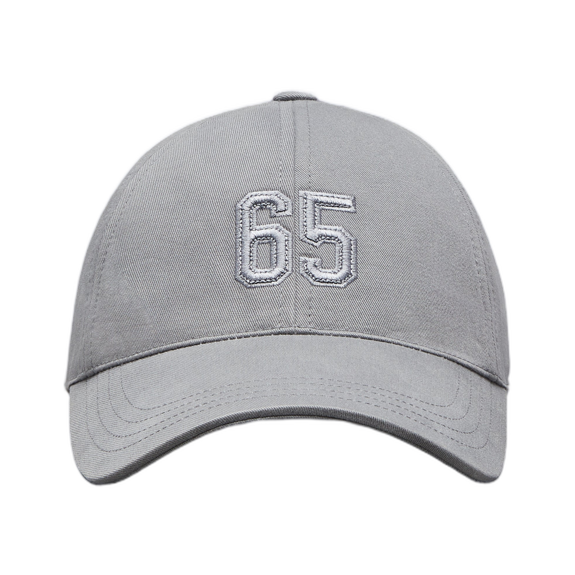 톰브라운 코튼 트윌 65 베이스볼 캡 메드 그레이(Thom Browne Cotton Twill Browne 65 Baseball Cap Med Grey)