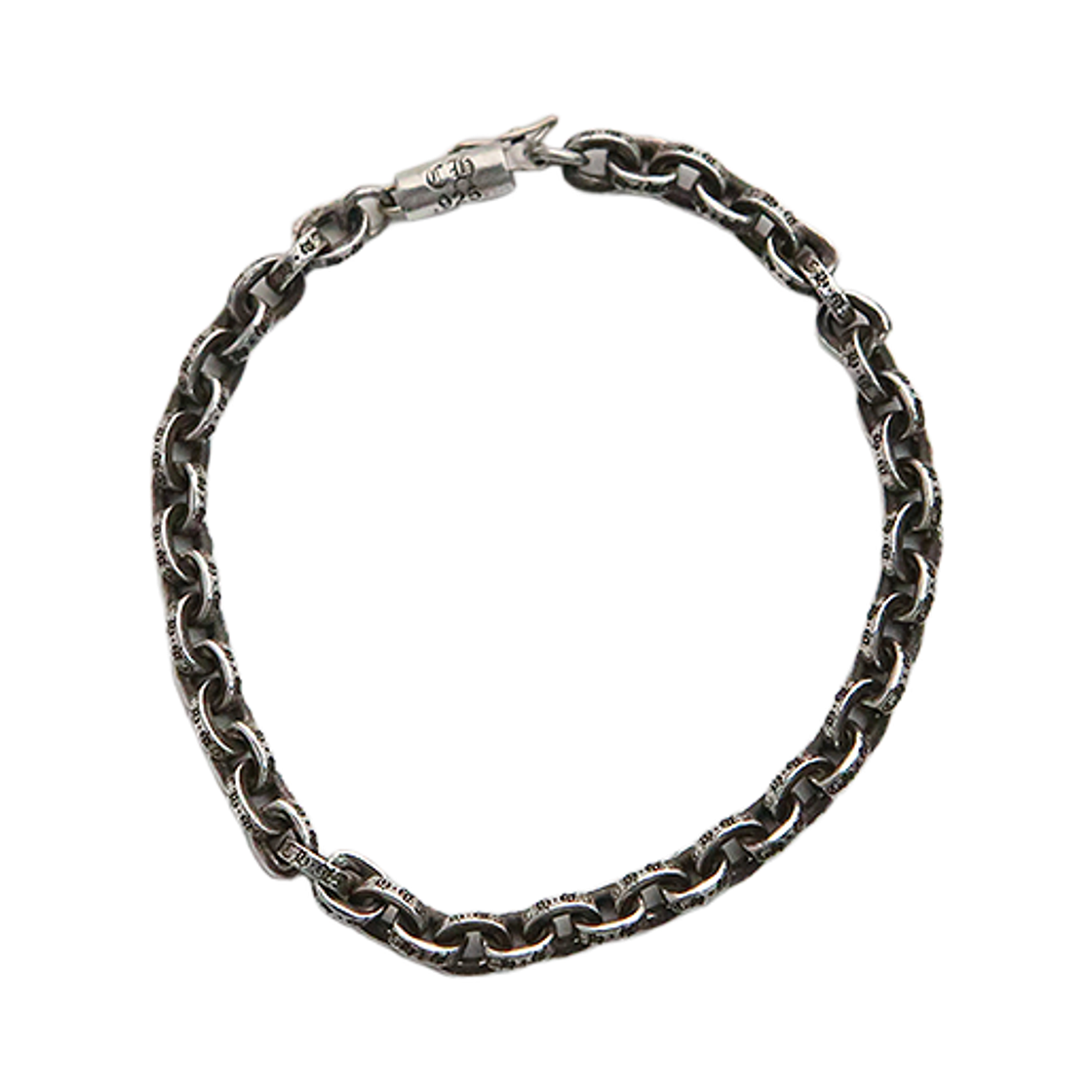 한스룸 크롬하츠 페이퍼체인 팔찌 7인치(Hansroom Chrome Hearts Paperchain Bracelet 7 inch)