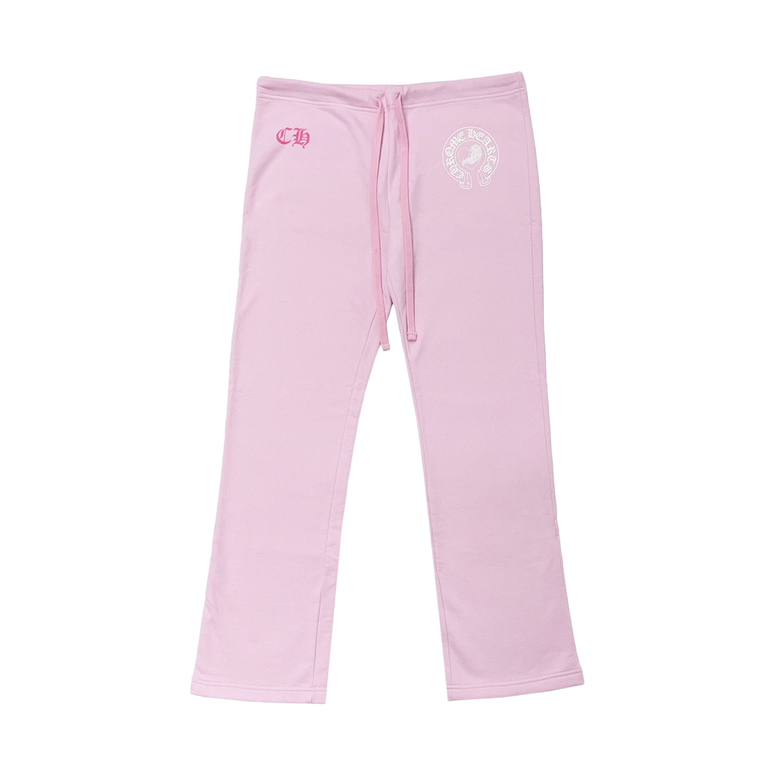 크롬하츠 바인 하트 홀스슈 스웨트팬츠 핑크 - 마이애미 아트 바젤 한정(Chrome Hearts Vine Heart Horseshoe Sweatpants Pink - Miami Art Basel Exclusive)