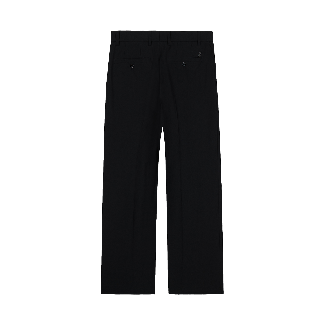 지오송지오 컬렉션 타임리스 세미와이드 팬츠 블랙 BI2PT293BK(ZIOSONGZIO COLLECTION Timeless Semi Wide Pants Black) - 2